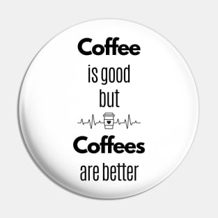 Coffee is good but... Pin