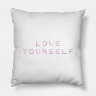 Love Yourself T-shirt Pillow