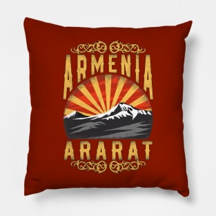 Armenia vintage Pillow