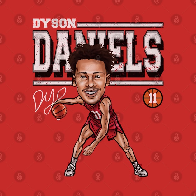 Dyson Daniels New Orleans Cartoon by danlintonpro