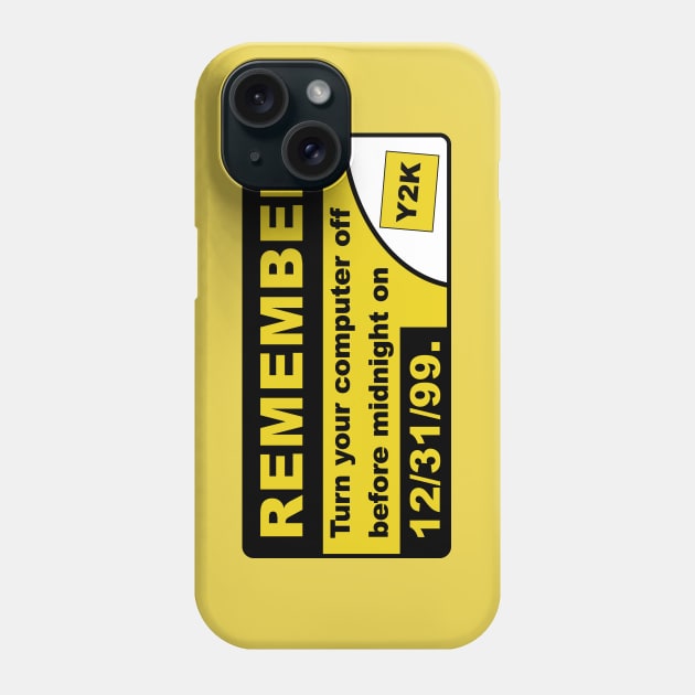 Memba the 90s? Phone Case by joshthecartoonguy