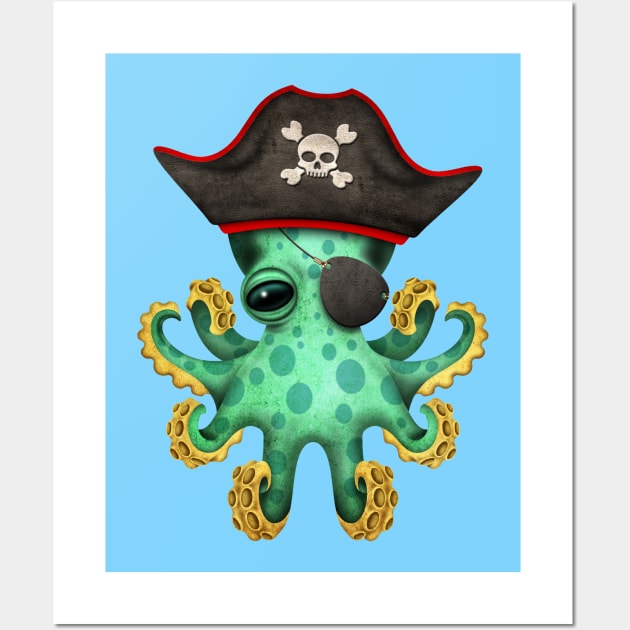 Argh octopus pirate Poster for Sale by Pittstop