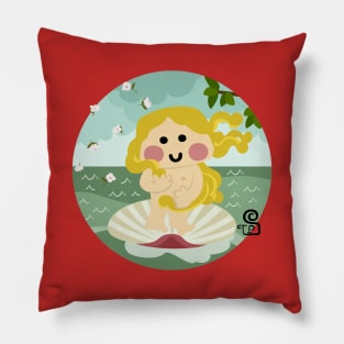 El Nacimiento De Venus Pillow