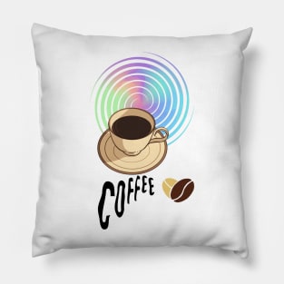 Coffee Give Me Power Pillow