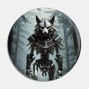 Halloween Were Wolf Pin