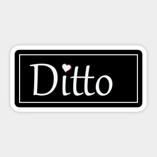 Ditto Word In A Dictionary. Ditto Concept Stock Photo, Picture and Royalty  Free Image. Image 100446330.