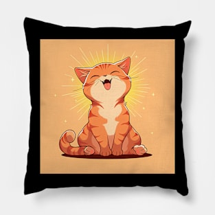 Heaven cat Pillow