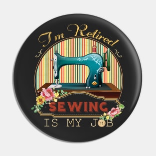 I'm retired Pin