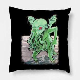 Cthulu Rising Pillow