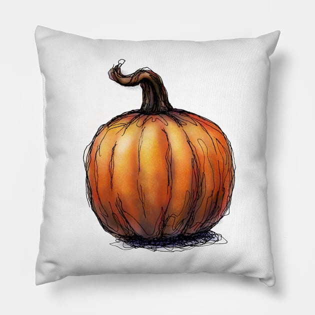 Pumpkin Spice Pillow by AnnaMac66