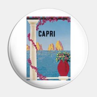 Capri Vintage Italy Pin