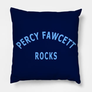 Percy Fawcett Rocks Pillow