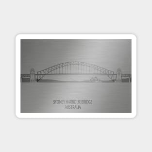 Sydney harbour bridge Magnet