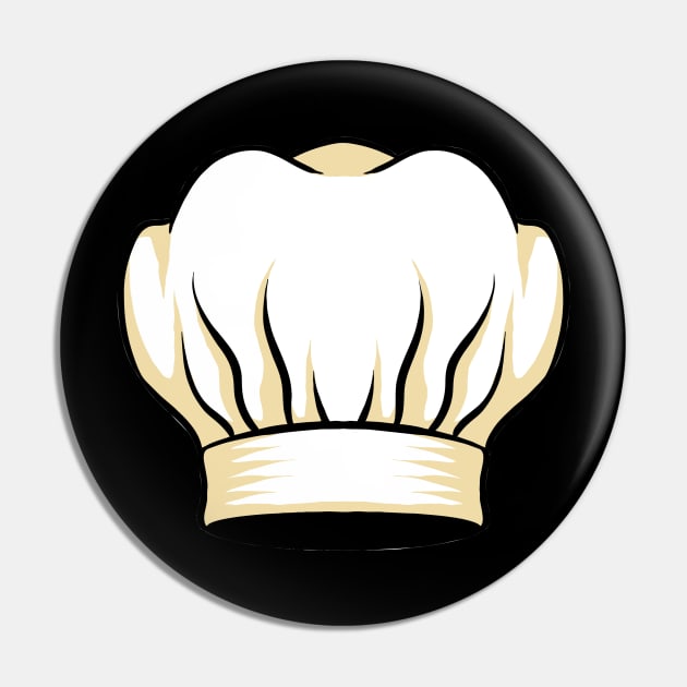 Chef - Chef Hat Pin by fromherotozero