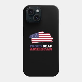 Proud Deaf American Sign Language Anti Bulling Campaign Phone Case