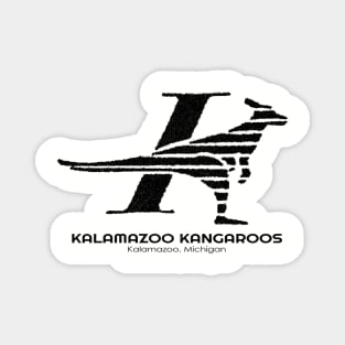 Defunct Kalamazoo Kangaroos Soccer 1984 Magnet