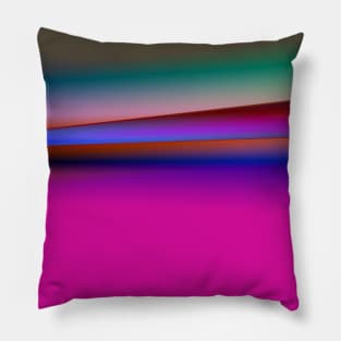 red blue green texture art Pillow