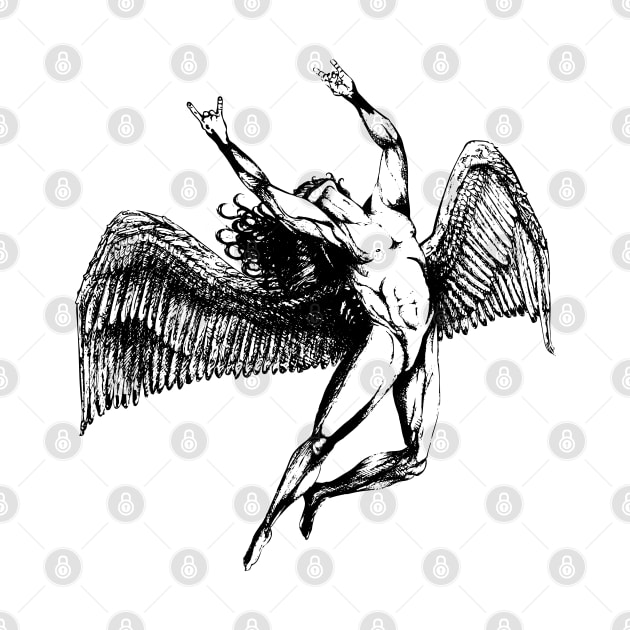 THE ICARUS SYNDROME - black BEST SELLER