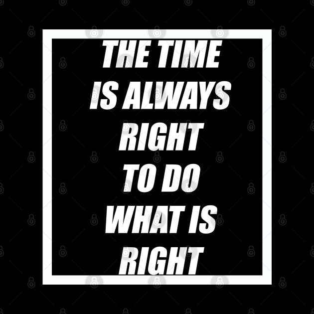 time is always right minimalist design by tita