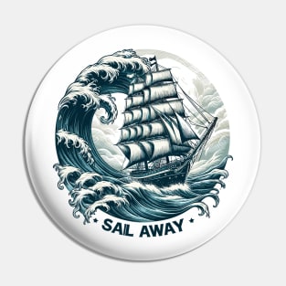 Sail Away Pin