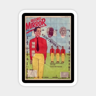 Vintage Kraftwerk Record Mirror 1978 Magnet