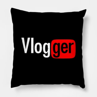 Logo Parody Gift For Content Creators Vloggers Pillow