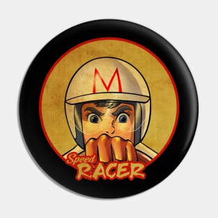 Retro Speed Racer Pin