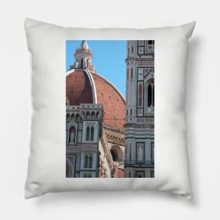 Duomo and Campanile Tower, Florence Pillow