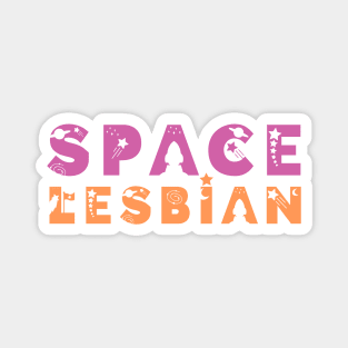 Space Lesbian Magnet