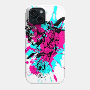 Splash Paint Motocross Phone Case