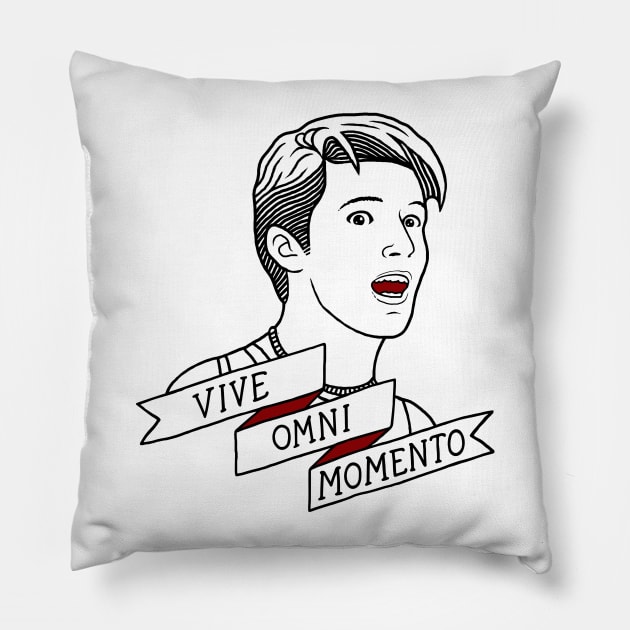 TWIOAT - Live Every Moment Pillow by Little Empire Podcast