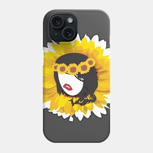 sunflower lip Phone Case