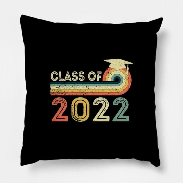 Vintage Class Of 2022 Pillow by MEDtee