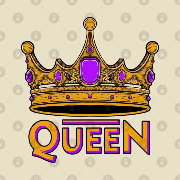 QUEEN CROWN by DMD Art Studio