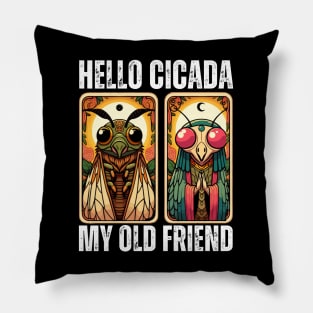 Hello cicada my old friend Pillow