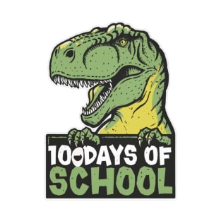 100 Days Of School, 100 Days Smarter T-REX SHIRT T-Shirt