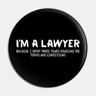 I'm a lawyer (1) Pin