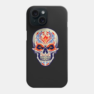 Sugar skull Dia de Los Muertos Phone Case