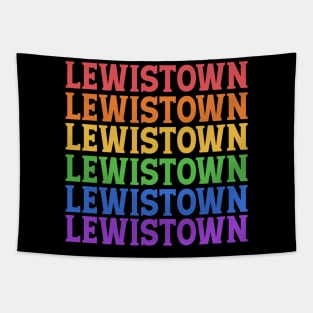 LEWISTOWN COLORFUL CITY Tapestry