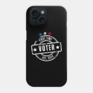 First Time Voter 2024 Phone Case