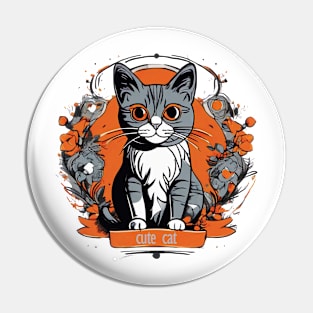 Cute Cat Pin