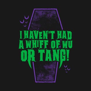 A Whiff of Wu or Tang - Funny Goth Vampire - Vintage Distressed T-Shirt