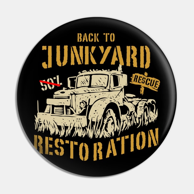 back to junkyard and restoration Pin by celengan