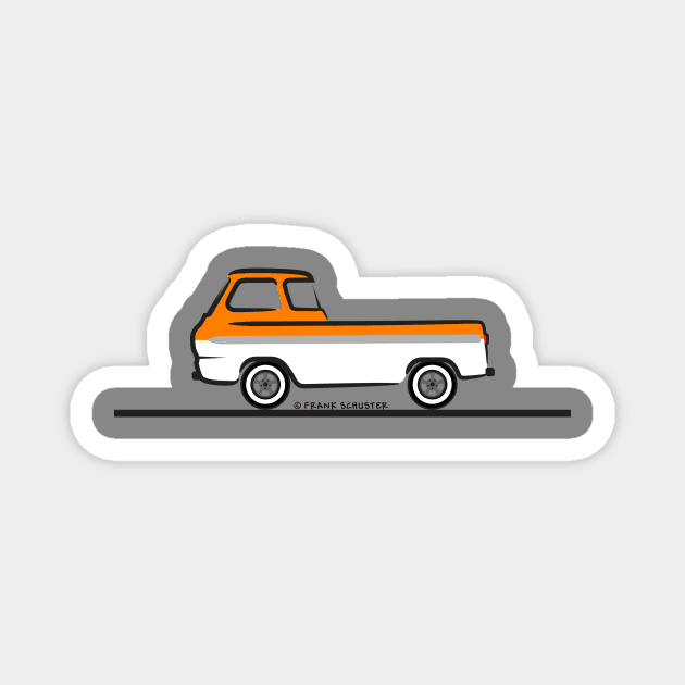 Ford Econoline Pickup Truck Magnet by PauHanaDesign