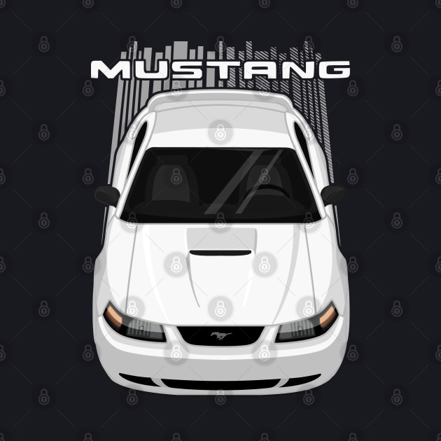 Mustang GT 1999 to 2004 SN95 New Edge - White by V8social