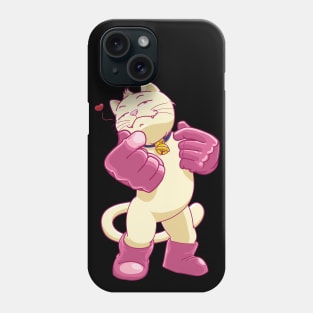 smug cat Phone Case