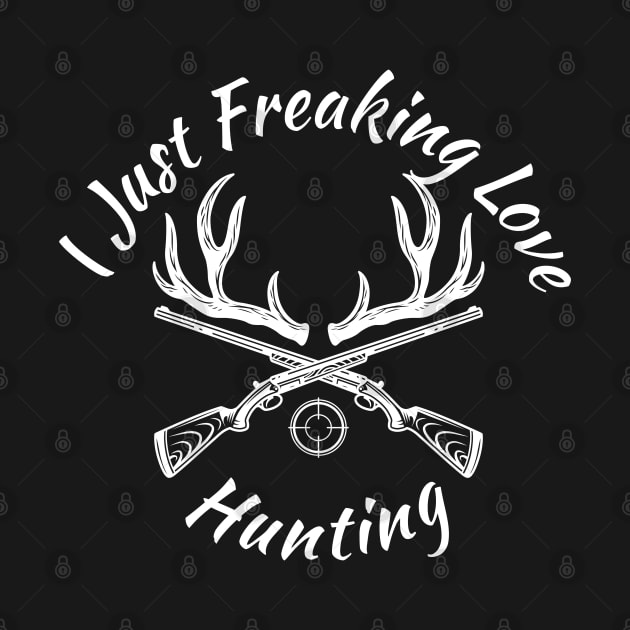 I Love Hunting Vintage by SAM DLS