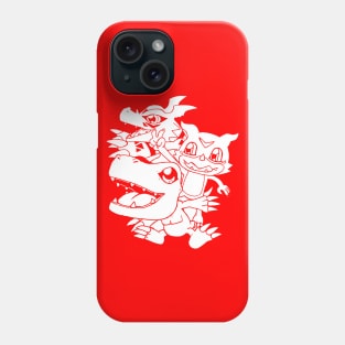 agumon veemon guilmon Phone Case