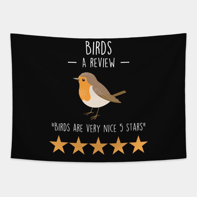 Bird Review Tapestry by Psitta