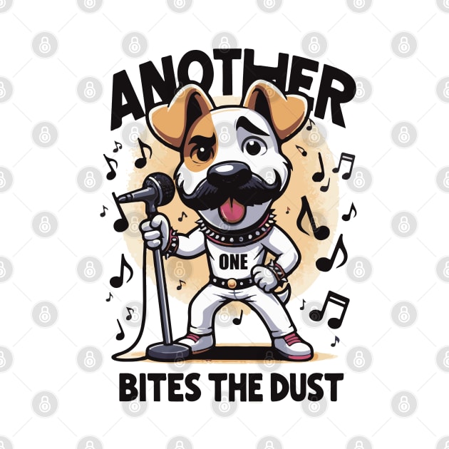 Another One Bites The Dust - Queen Tribute - Freddy Tribute - Mercury - Queen - Funny Sayings - Funny Gift - Funny Slogan - Funny Quotes - Funny Animals - Rock Tribute - Music Rock - Pop by TributeDesigns